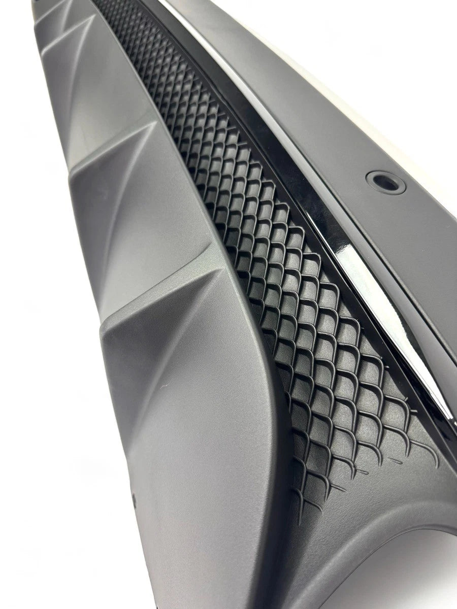 Diffusore + Terminali di Scarico 2X2 (CROMO) per MERCEDES W167 GLE SUV