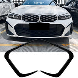 SPOILER FRONTALE FLAPS SPOILER per BMW G20 G21 LCI dal 07/2022