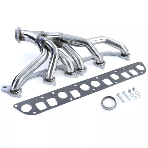 Collettore scomparti corse acciaio inox Jeep Wrangler YJ 4.0 Cherokee XJ 4.0