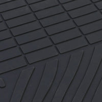 Tappetini auto in gomma neri set premium per Mercedes Classe E W211 S211 02-09