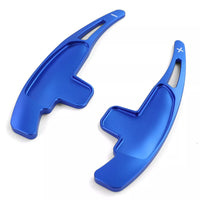 Palette Cambio Alluminio Blu per Mercedes AMG ML63 G63 G65 W463 GL63 GLA45