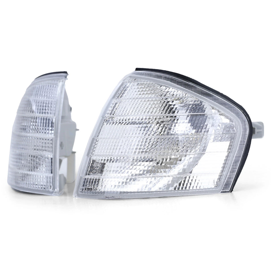 Coppia frecce bianche, per Mercedes Classe C W202 93-00