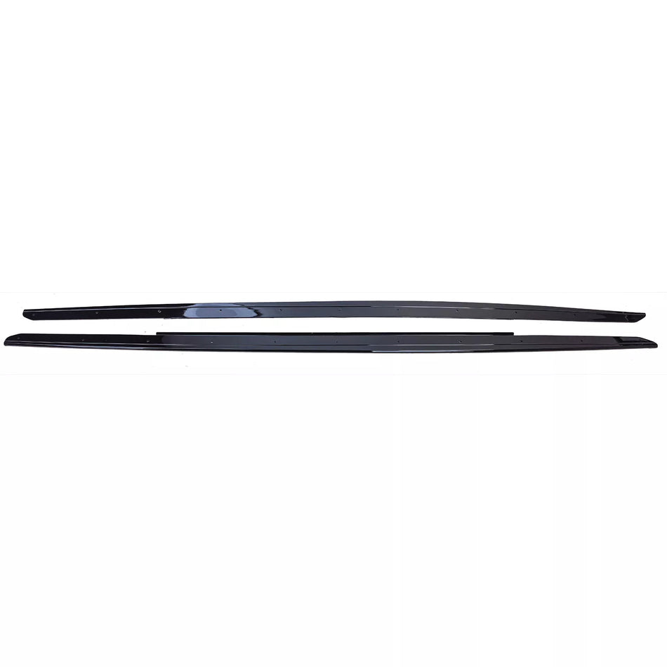 Attacco minigonne laterali nero lucido per BMW Serie 5 F10 F11 2010-2017