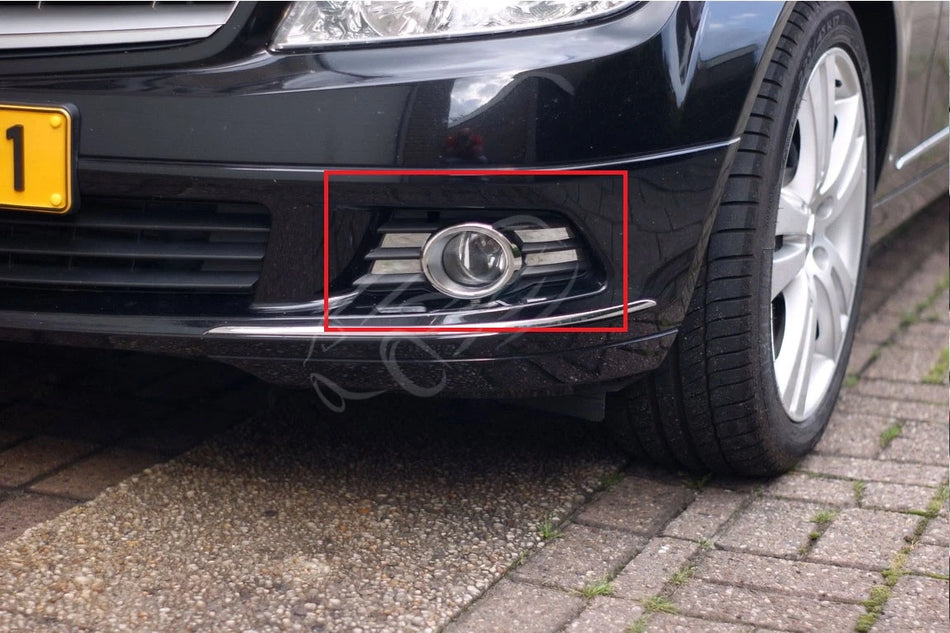 Telaio cromato NSW Fendinebbia Fannelli per Mercedes W204 Classe C