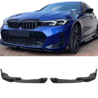 Spoiler Lama anteriore splitter per BMW Serie 3 G20 G21 LCI dal 07/2022