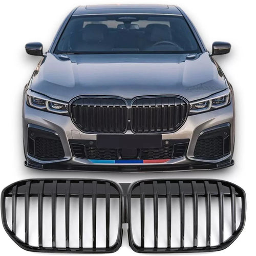 per BMW SERIE 7 LCI (FACELIFT) G11 G12 SPORT GRIGLIA NERA LUCIDA