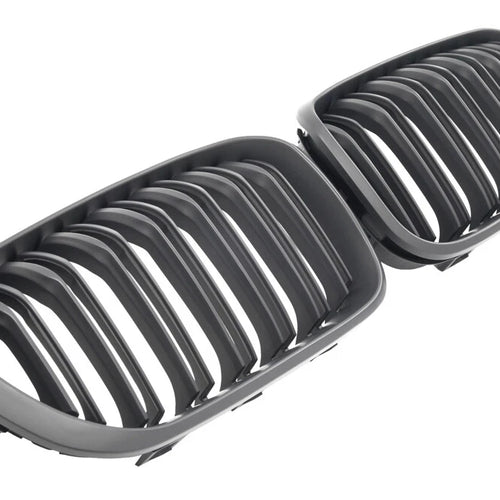 per BMW SERIE 1 F20 F21 GRIGLIA RADIATORE DOPPIO PONTE NERO OPACO 2015-2019