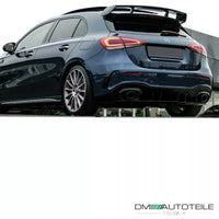 Diffusore posteriore Nero per Mercedes W177 Hatchback non A35 AMG