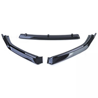 Spoiler anteriore coppa labbro nero lucido per Vw Polo 5 6C 14-17