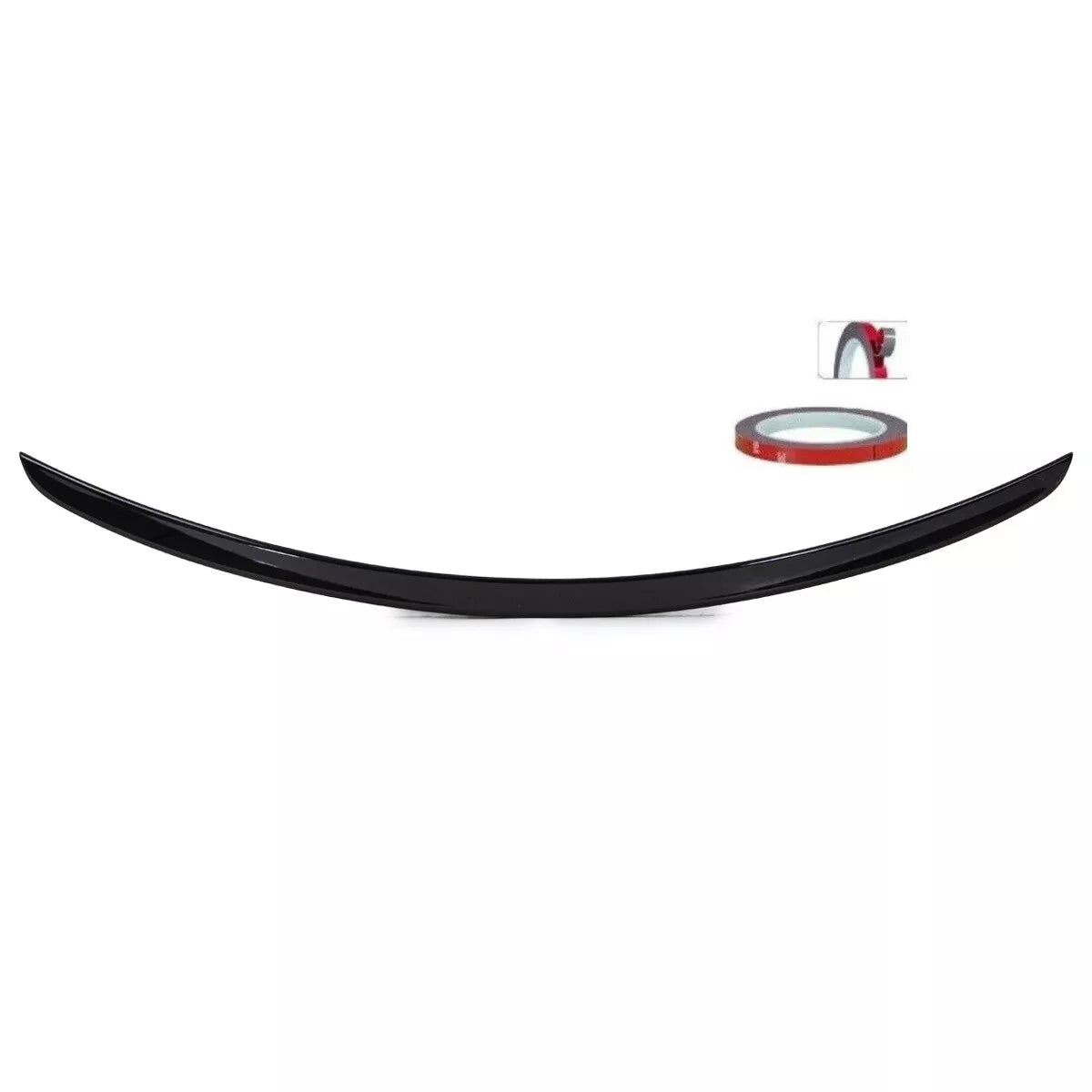 Spoiler Posteriore cofano Nero Lucido per Mercedes CLS C219 W219 + AMG
