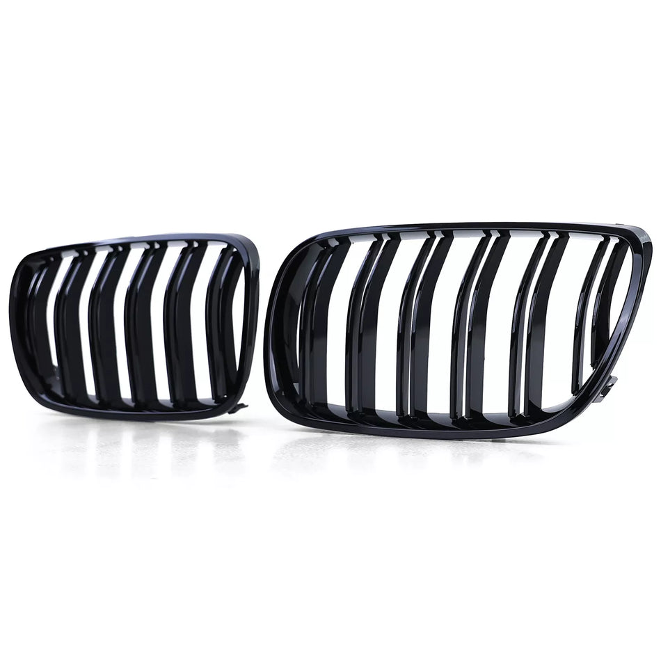 Griglia Sport doppia barra prestazioni lucida adatta, per BMW X3 E83 06-11