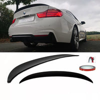 Spoiler Posteriore Nero Opaco per BMW Serie 4 F32 Posteriore