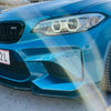 Spoiler anteriore lama spada Lucido per BMW M2 (F87) 2015-2017