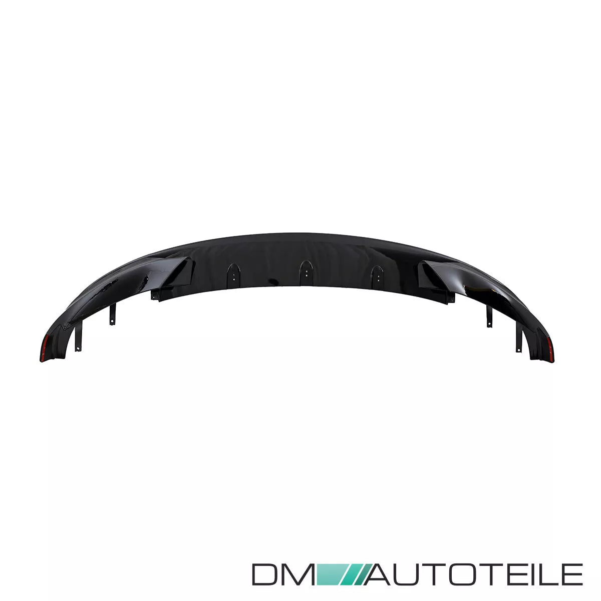 Spoiler anteriore Nero Lucido verniciato per BMW F32 F33 F36 M Sport – vista 3