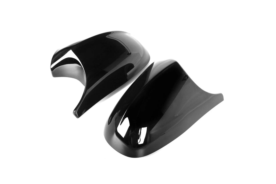Calotte specchietti nere sportive da sostituire per BMW E87/E81/E82/E88 + E90