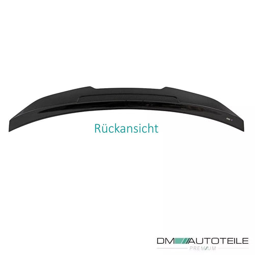 Spoiler Posteriore vero carbonio Lucido forma a V per BMW F32 Coupe