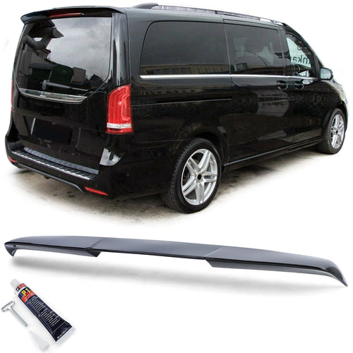 Spoiler posteriore tetto Nero + ABE, per Mercedes V Vito W447 W448 dal 14