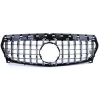 Griglia radiatore Sport nera cromata, per Mercedes CLA X117 Shooting Brake 15-19