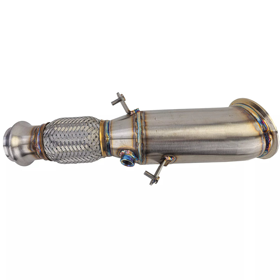 Tubo Scarico downpipe acciaio inox racing BMW Serie 3 F30 F31 N26 320i 328i