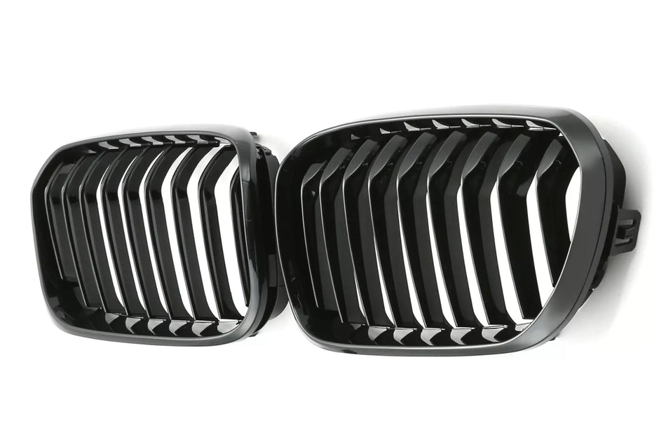 per BMW SERIE 1 F20 F21 GRIGLIA RADIATORE NERO LUCIDO 2015-2019