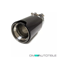 2 pannelli di scarico tubi di scarico carbonio per modelli BMW F