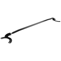 Barra alluminio nera anteriore 3 pz regolabile per Peugeot 206 + CC SW 98-08