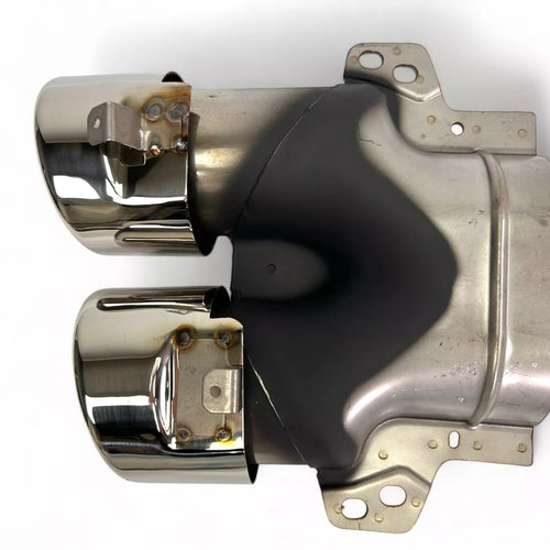 Diffusore + Terminali di Scarico (CROMO) per Mercedes C205 A205