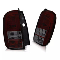 Fanali Posteriori LED Lightbar per Dacia/Renault Duster 2010-2014 rosso/fumo