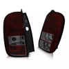 Fanali Posteriori LED Lightbar per Dacia/Renault Duster 2010-2014 rosso/fumo