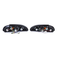 Fanali posteriori in vetro trasparente nero per MG F Cabrio RD TF 95-05