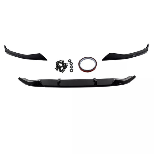 Spoiler anteriore Nero Lucido per BMW G30 G31 LCI M Sport