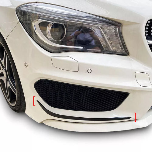 SPOILER ANTERIORE FLAPS SPOILER per MERCEDES CLASSE C117 CLA pre-facelift
