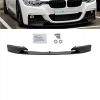 Spoiler anteriore Lippe Nero per BMW F30 F31 M Sport