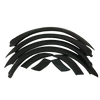 Kit modanature passaruota ABS nere per Ford Transit MK7 2007-2014 con