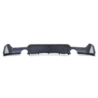 Diffusore posteriore lucido + terminale look 440 per BMW F32 F33 F36 425 428 430