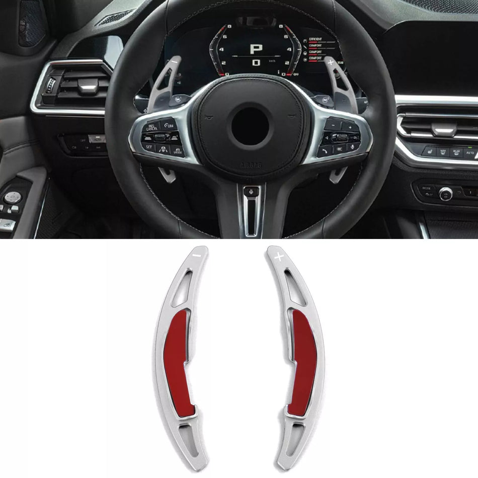 Altalene Paddles Alluminio Argento adatte per BMW M2 F87 M3 F80 M4 F82 F83
