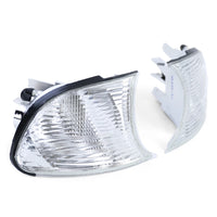 Set frecce bianche cristallo trasparente BMW Serie 3 E46 Coupè Cabrio 99-03