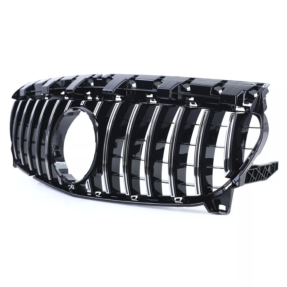 Griglia radiatore Sport nera cromata, per Mercedes CLA X117 Shooting Brake 15-19