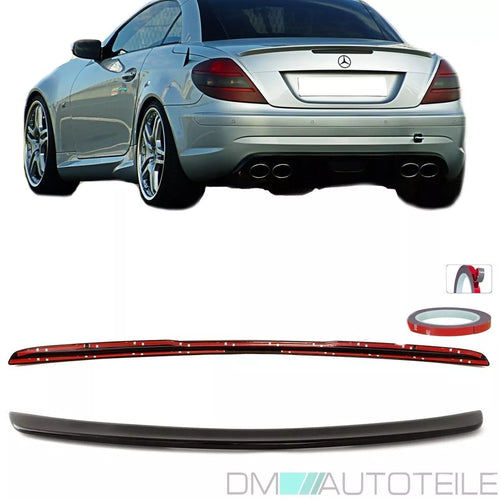 Spoiler bagagliaio Spoiler Posteriore Nero anche per Mercedes SLK R171 AMG 55
