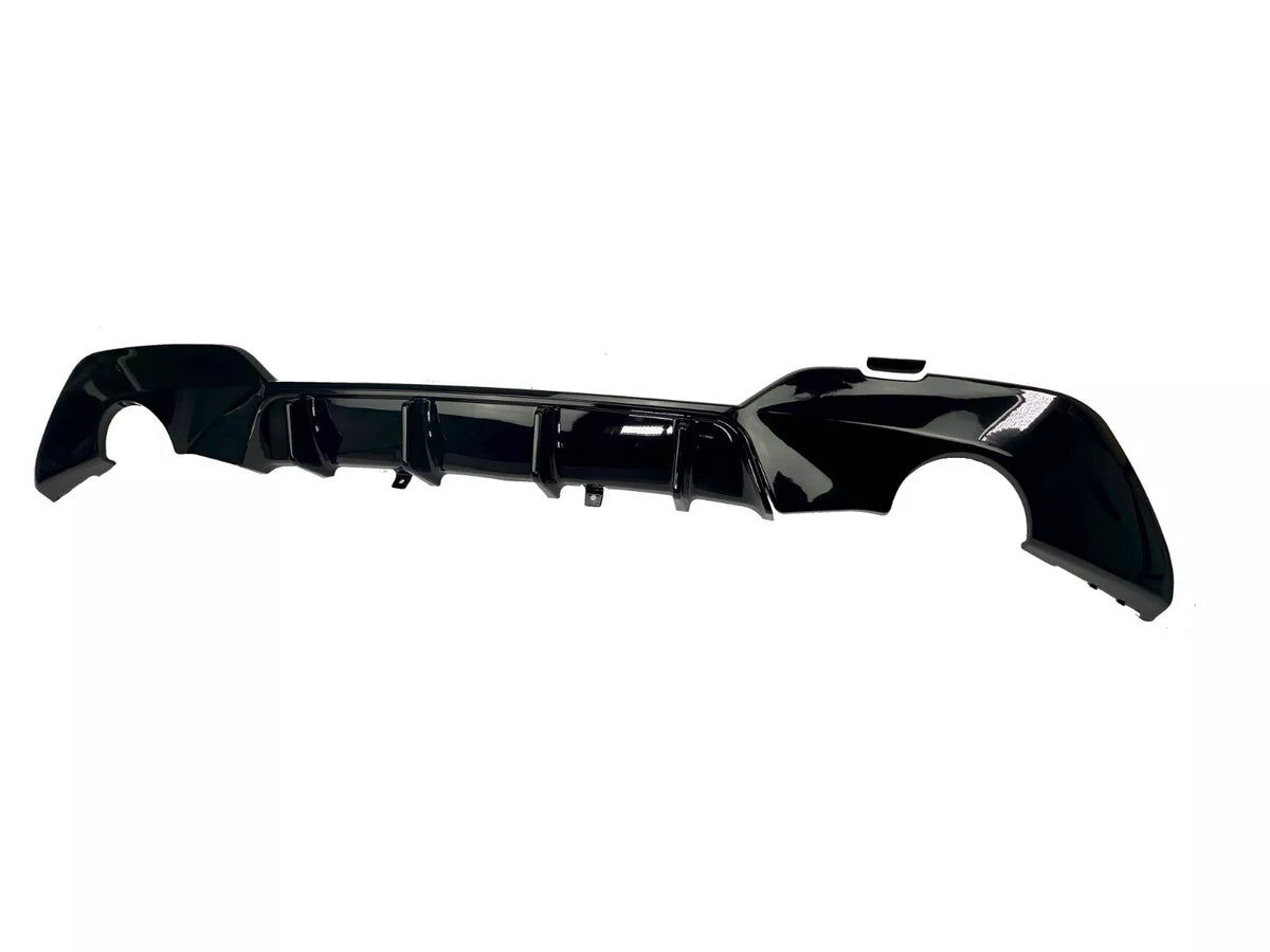 DIFFUSORE NERO LUCIDO per BMW SERIE 3 G20/G21 M SPORT 2018-2022 (prima