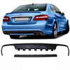 Paraurti diffusore Mercedes Classe E W212 Nero Opaco + barra per E63 AMG
