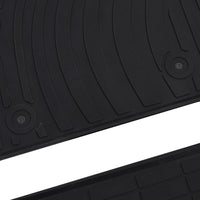 Tappetini in gomma premium set 4 pezzi neri per Jeep Grand Cherokee WK2 10-21