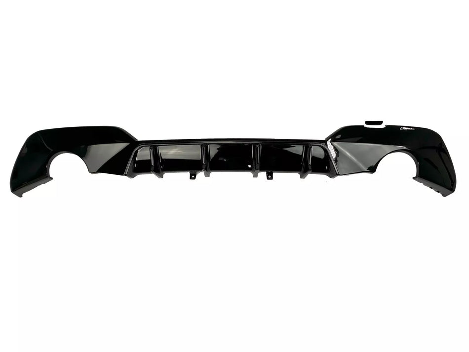 DIFFUSORE NERO LUCIDO per BMW SERIE 3 G20/G21 M SPORT 2018-2022 (prima