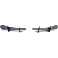 Diffusore posteriore sportivo splitter nero lucido per VW Golf 6 R20 08-13