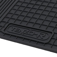 Tappetini auto in gomma neri set premium per Mercedes Classe E W124 84-97