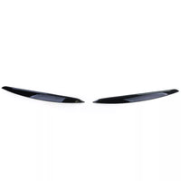 Coppia parafari brutto sguardo nero lucido per VW Golf 6 08-12