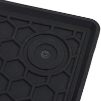 Tappetini auto in gomma neri set premium per VW Golf 5 Scirocco Golf 6