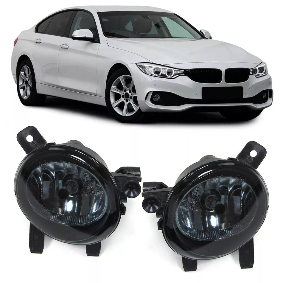 Fendinebbia nero fumo adatto per BMW F20 F21 F30 F31 F34 F32 F33