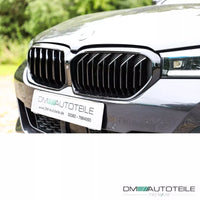 Griglia Sportiva doppia barra nera per BMW G30 G31 LCI con fotocamera frontale
