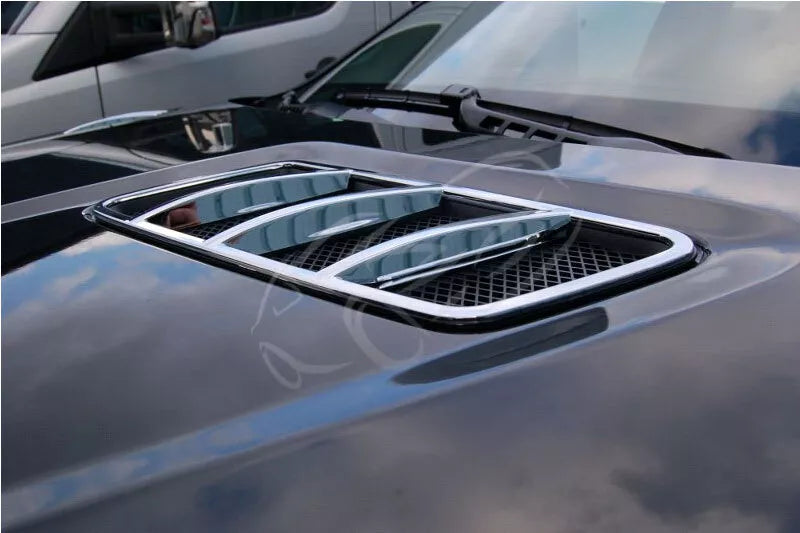 Presa Aria Cromata Finlandese Cofano Mercedes per Mercedes W166 M ML GLS